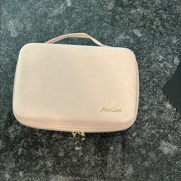 ProCase Blush Jewelry Organizer Zippered Binder Hard Outer Case NWOT - Picture 4 of 16